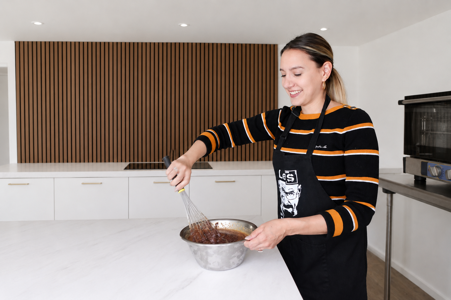 Floriane, diététicienne Cariaco, en cuisine